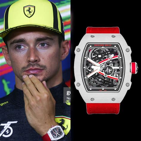 richard mille f1 alfa|charles leclerc richard mille watch.